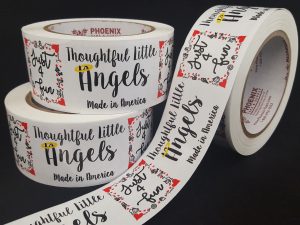 Multiple elements printed tape