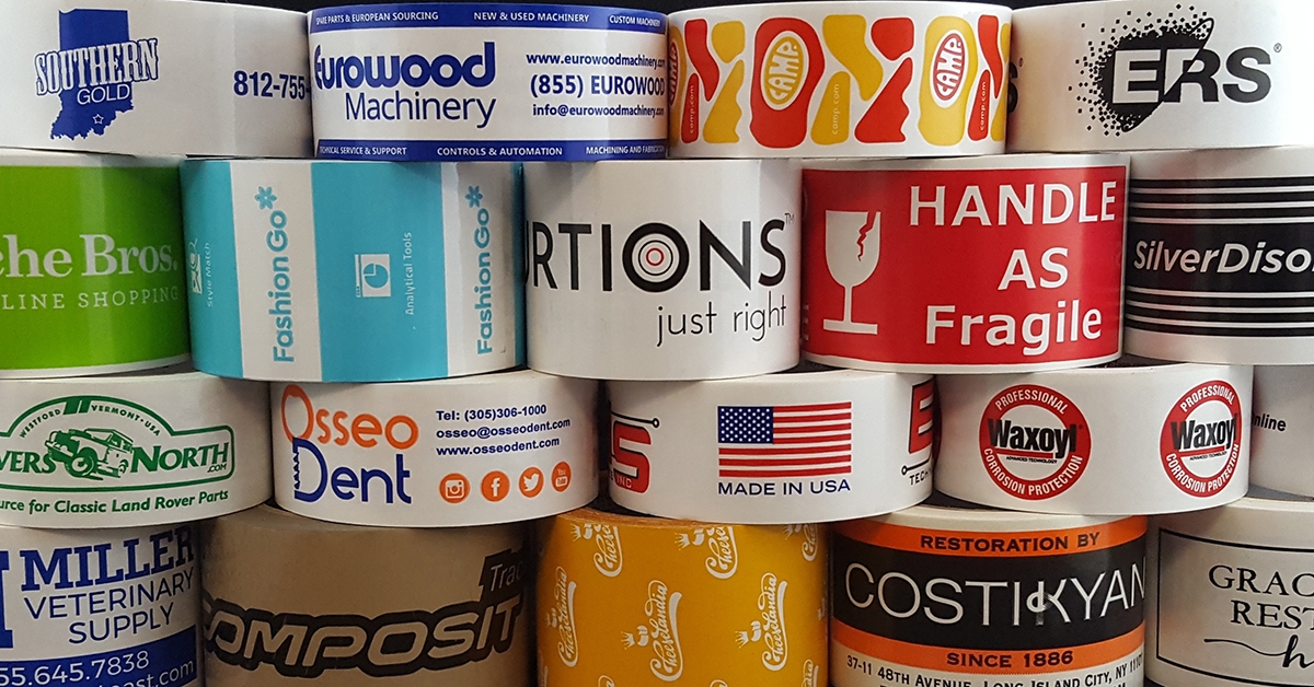Group of printed tape